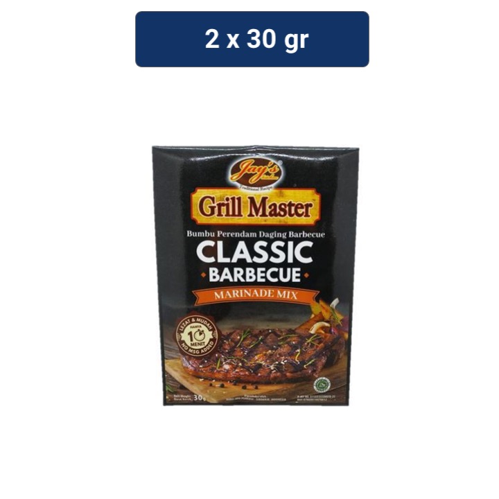 

Jay'S Grill Master Barbeque Sauce 2x30gr