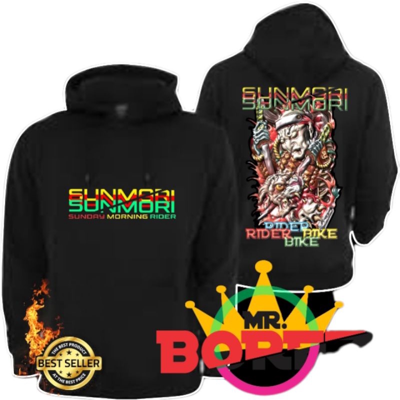 HOODIE SUNMORI || HOODIE RIDER BIKE SUNMORI