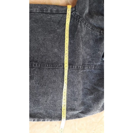 celana jumbo wanita baggy jumbo jeans jumbo pinggang kolor denim baggy pant tulang