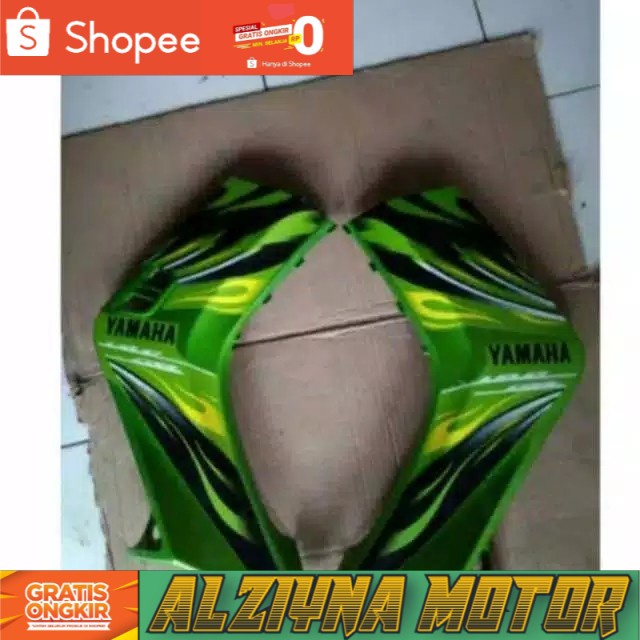 Sayap samping Jupiter MX lama hijau