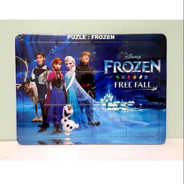 Puzzle / Puzle / Pasel Frozen - Karakter Frozen