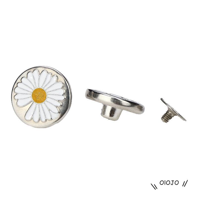 【COD】Kancing Metal Universal Tipe Sekrup Dapat Dilepas Tanpa Paku Untuk Celana Jeans