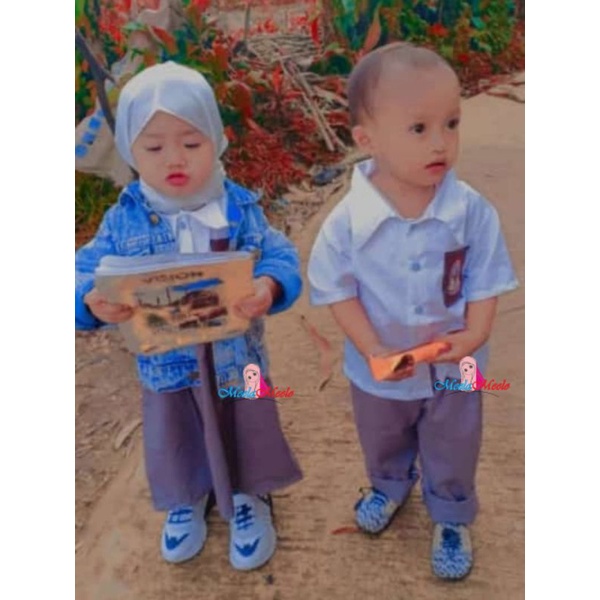 COD |BAJU SMA SMP SD DILAN MILEA  | Baju SMA anak | SMA BAYI |Seragam Dilan Milea|Seragam Bayi| Seragam lucu Kekinian| BAHAN KATUN ADEM| Fashion kekinian MURAH|baju seragam sekolah SD SMP SMA bayi batita balita anak  perempuan ukuran kecil