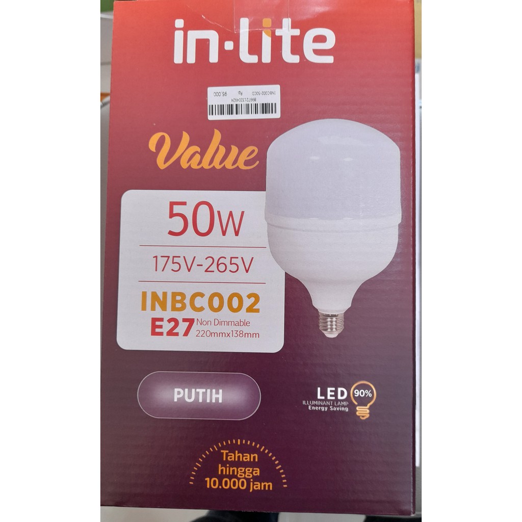 Lampu LED In lite 50 watt Model INBC002-50cd