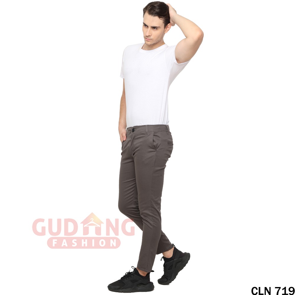 Celana Chino Panjang Model Terbaru Cowok - CLN 719