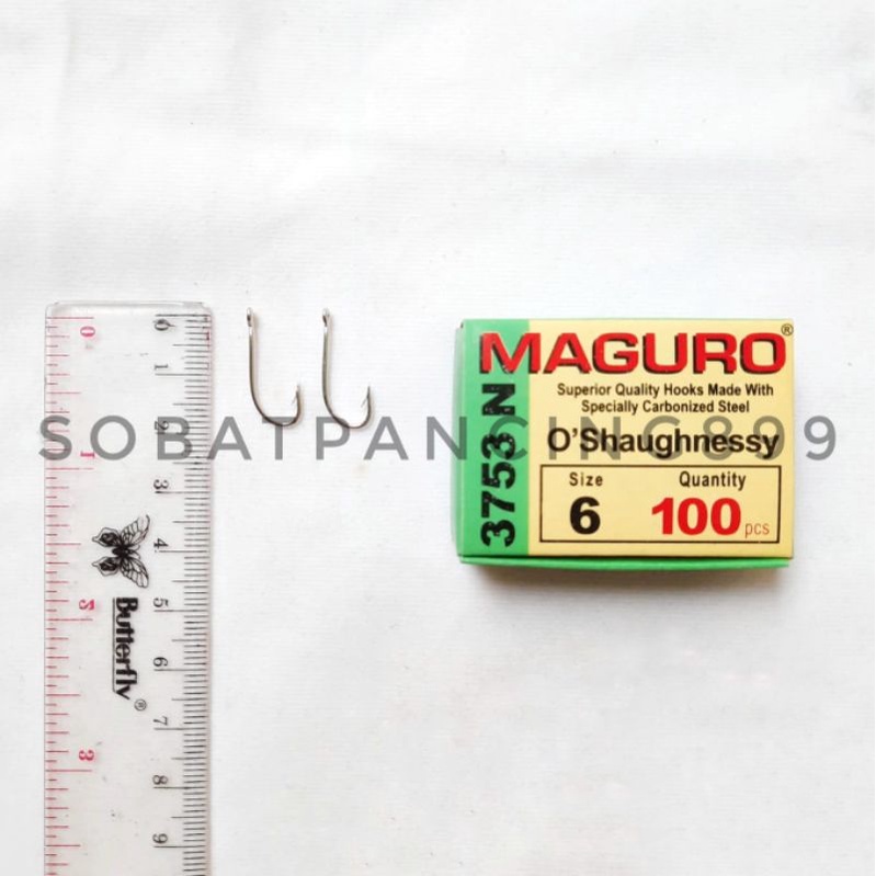 mata pancing maguro 3753 kotakan (1 kotak isi 100pcs)