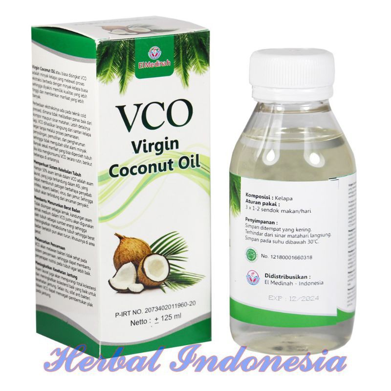 VCO VIRGIN COCONUT OIL 125ML
