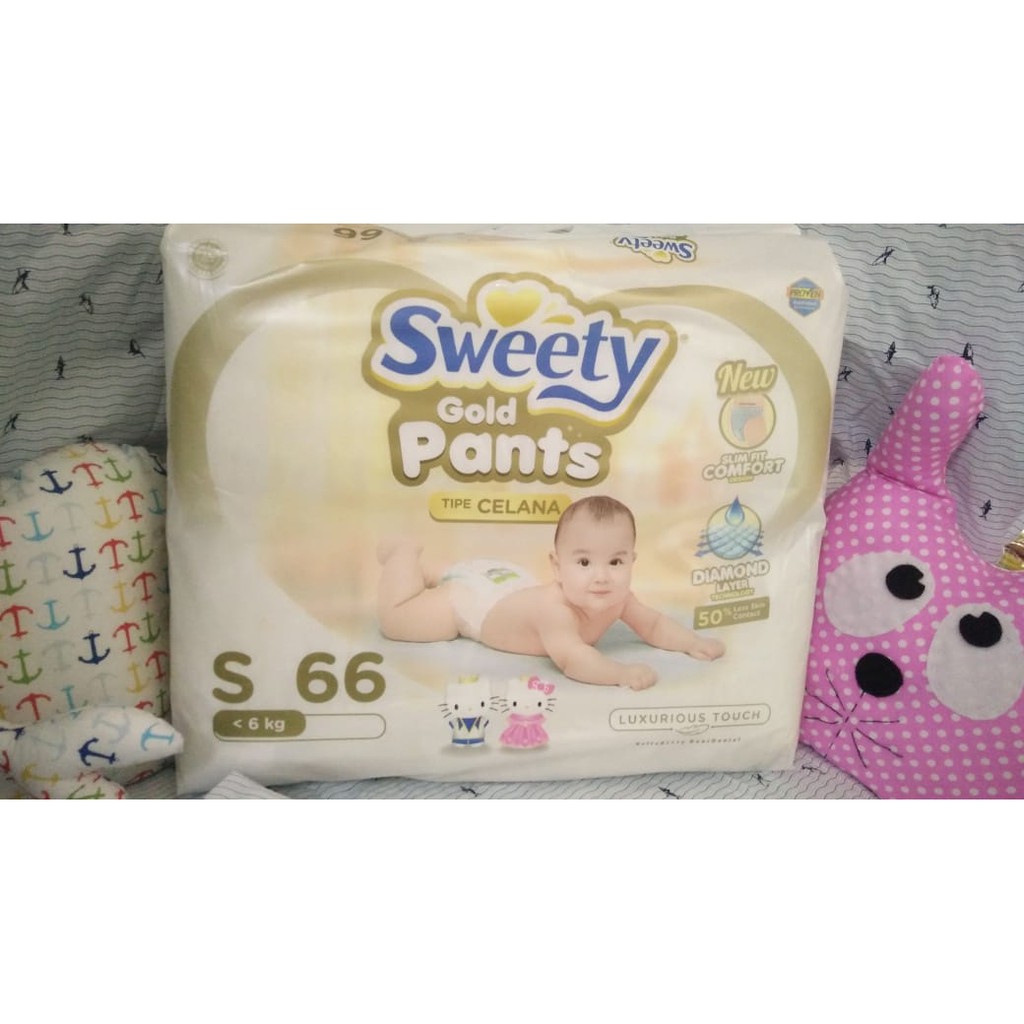 Sweety PANTS Gold S66 - HTA SUSU / PAMPERS / DIAPERS