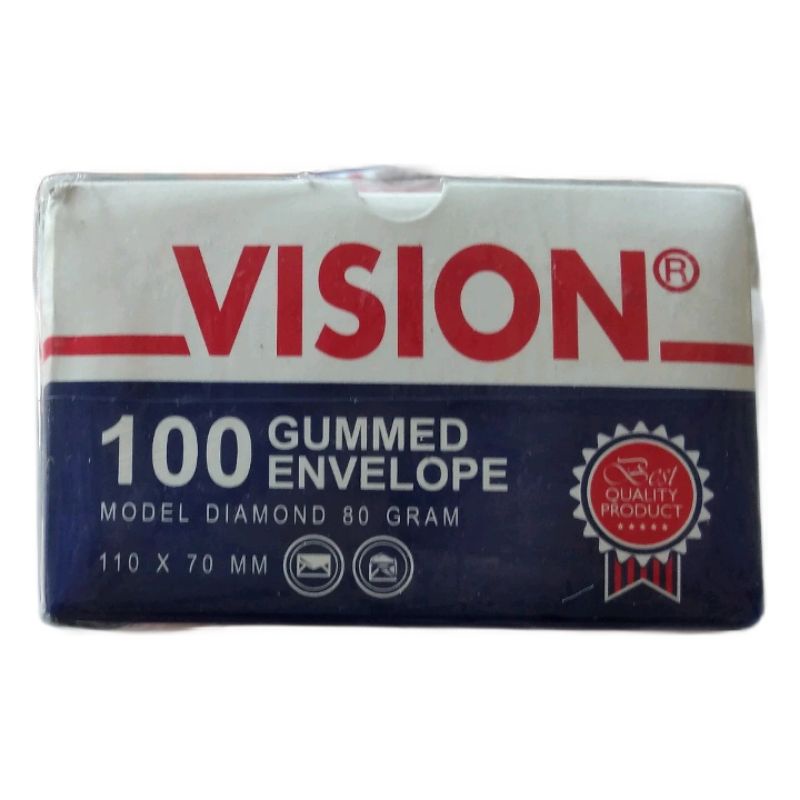 

amplop lem VISION murah 100