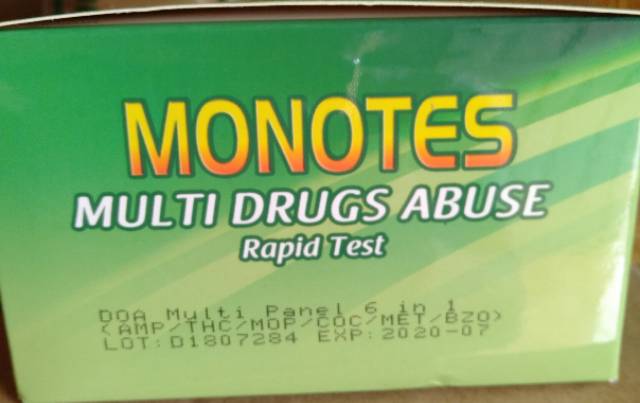 Multi drug 6p monotes isi 25 test device