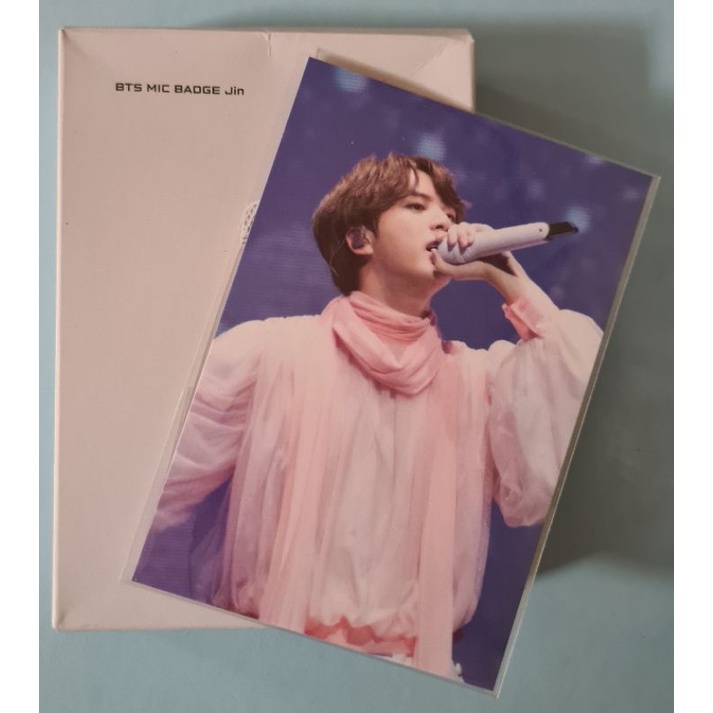 BTS - jin mic badge hybe insight full set