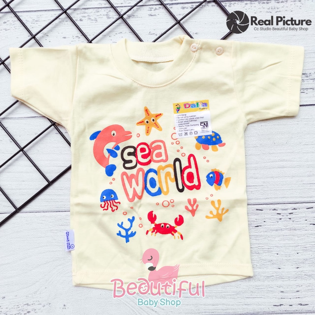 3pcs Kaos Oblong Bayi SNI MLXL / Atasan Baju Bayi Lengan Pendek / Baju Bayi Pendek / Baby.ou