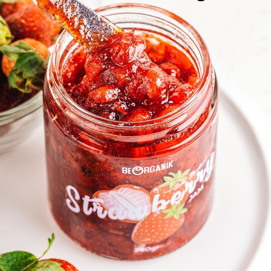 

9.9✔️Beorganik Strawberry Jam / Selai Stroberi 280gr|SQ1