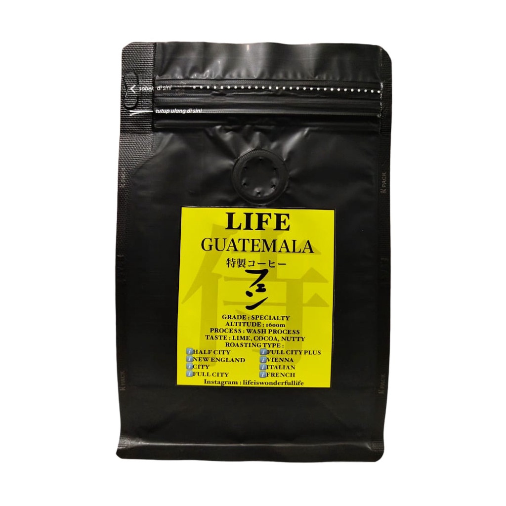 

Kopi LIFE Arabica Guatemala
