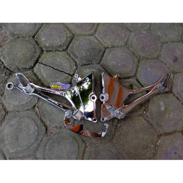 Footstep foot step postep Tiger revo tirev original Chrome krom