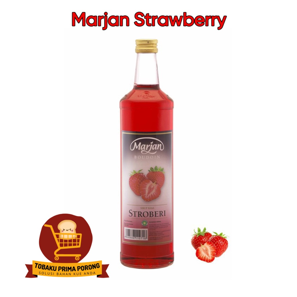 Jual Marjan Boudoin Syrup Stoberi Ukuran Ml Shopee Indonesia