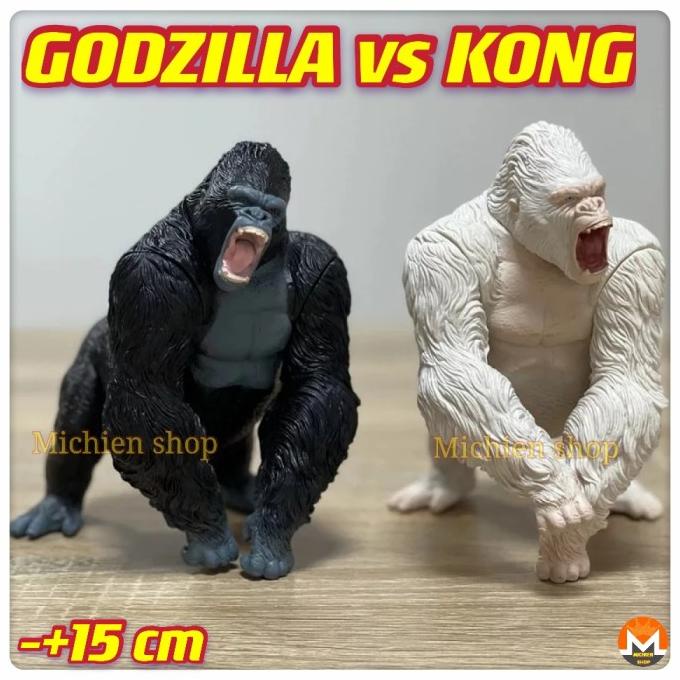 Diskon King Kong Action Figure Mainan Figurine Kingkong Figur Koleksi Action - KONG-HITAM Diskon