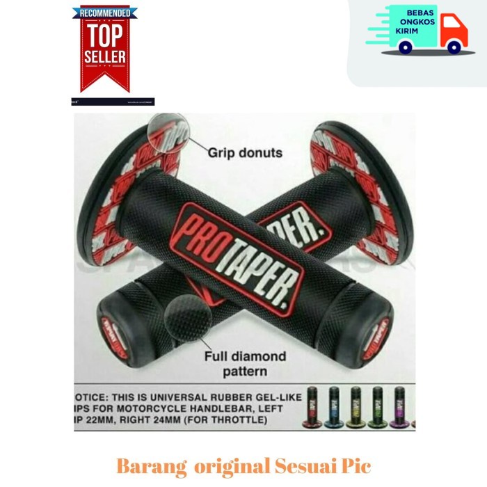 COD Handgrip Motor Protaper Karet - MERAH