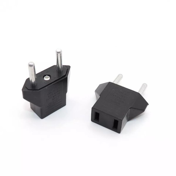 Adaptor Soket Colokan US Jack Ke EU Power Plug Converter AC Steker