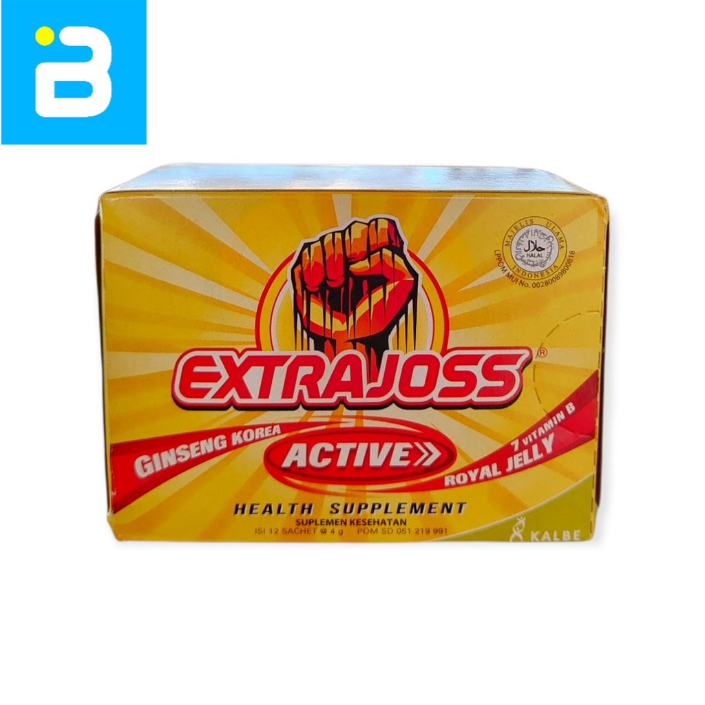 

Extra Joss Active 1 Box (12x4g)