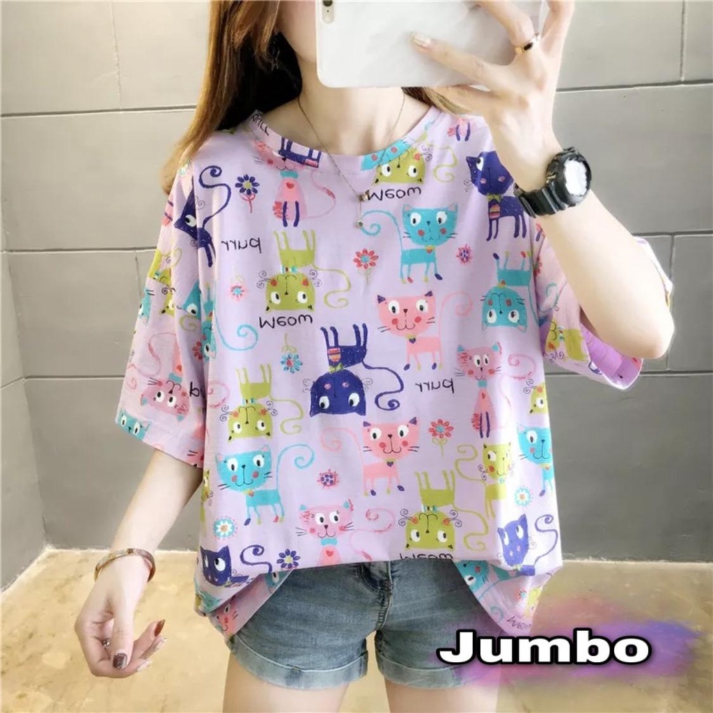 VS GG - ASLI JUMBO baju atasan KAOS JUMBO - big size YUNITA