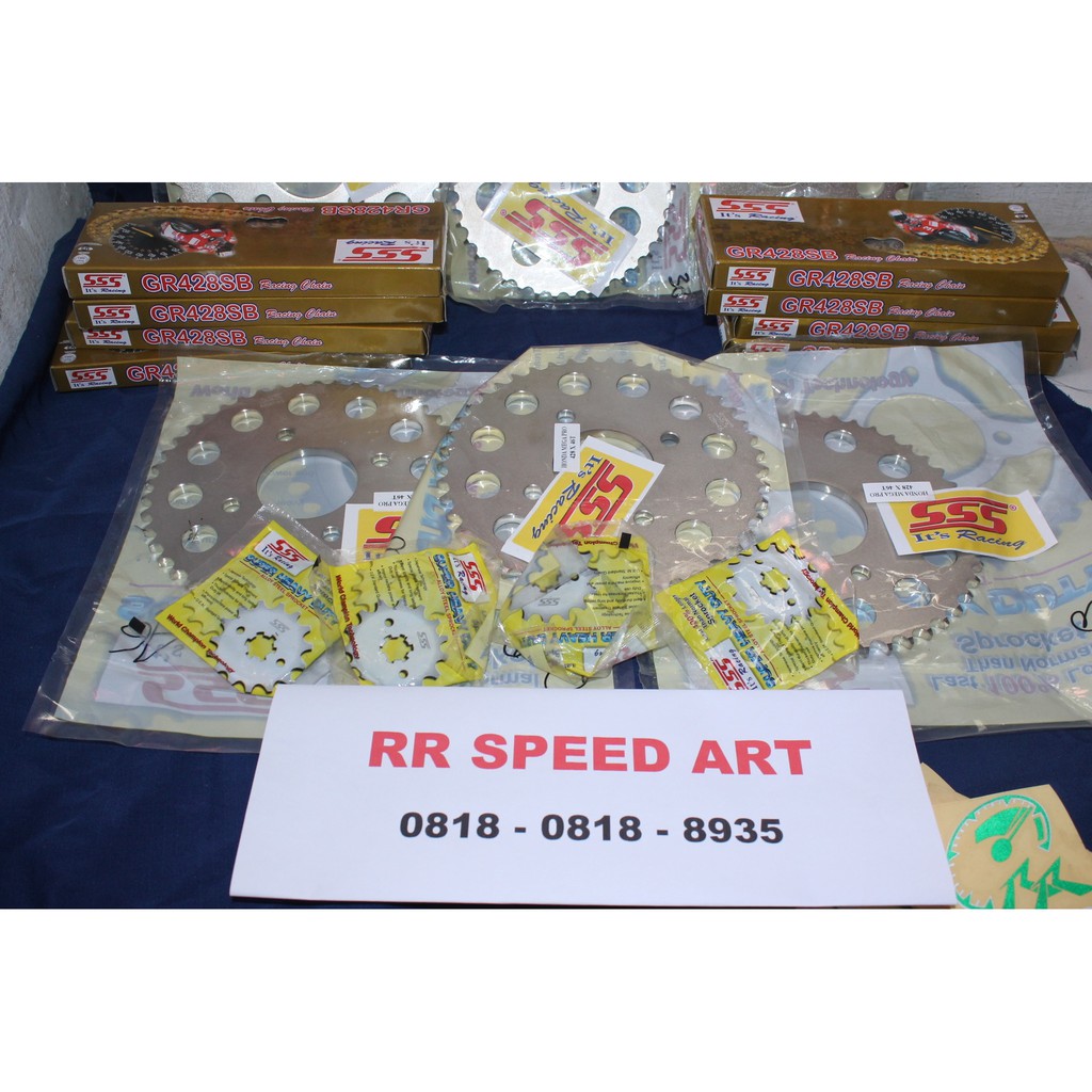 Gear set SSS CB150R S L88 S L Motor