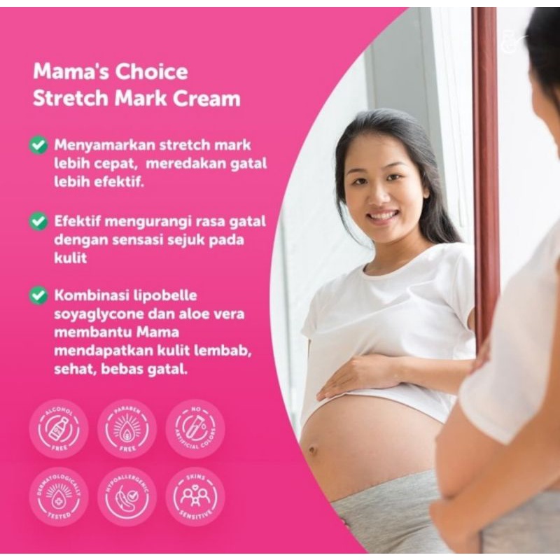 Mama's Choice Natural Stretch Mark Cream 100 ml