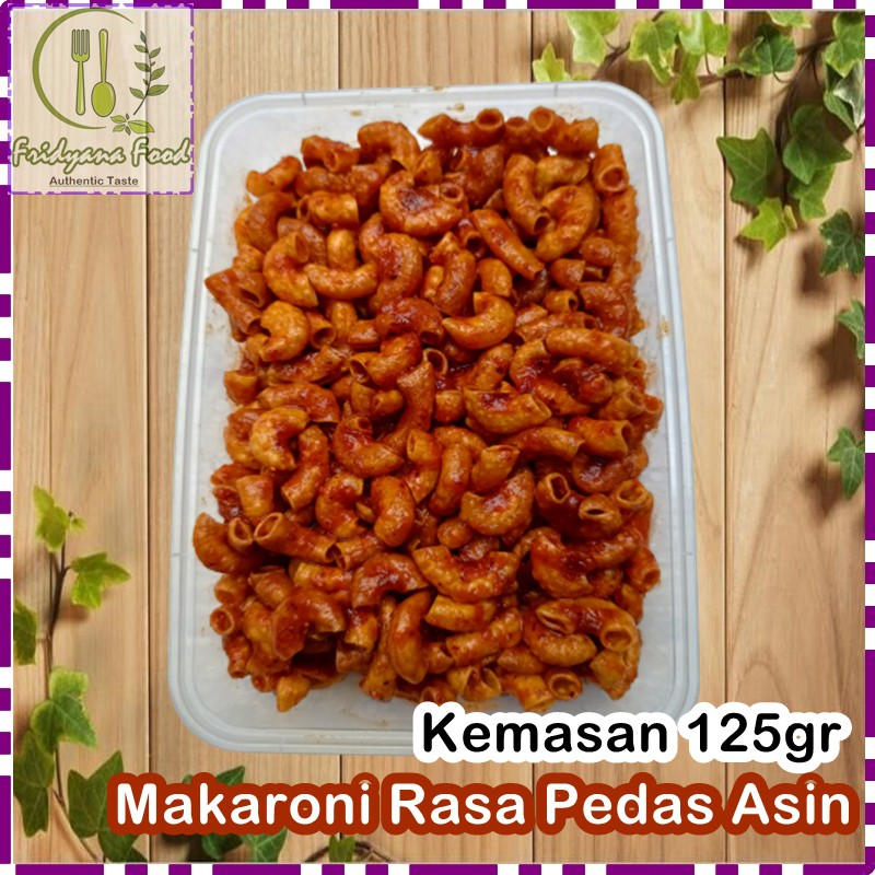 

125GR MAKARONI PEDAS ASIN/MAKRONI PEDAS/MAKARONI RASA PEDAS ASIN