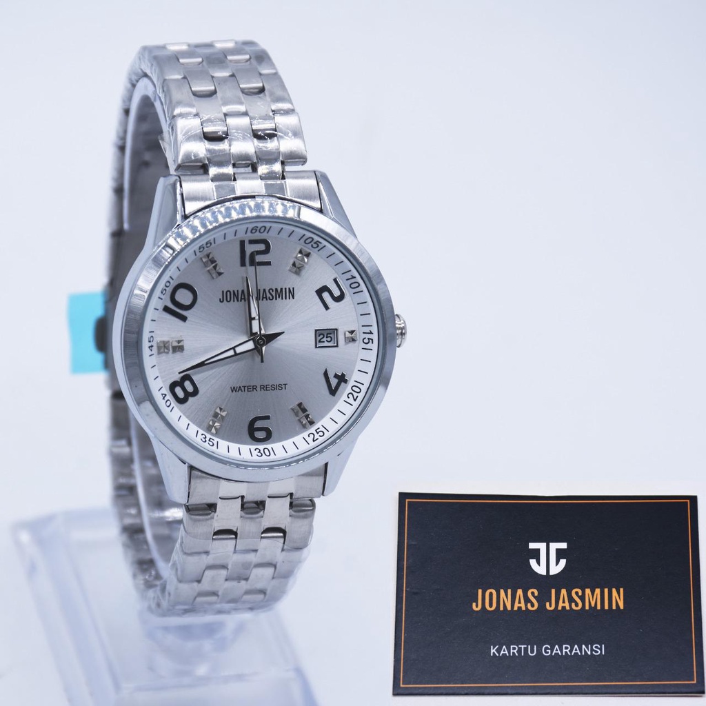 JAM TANGAN CEWEK JONAS JASMIN JJ-2211 ORIGINAL WATERESISTAN/JAM TANGAN CEWEK FASHION/JONAS JASMIN/JJ-2211/