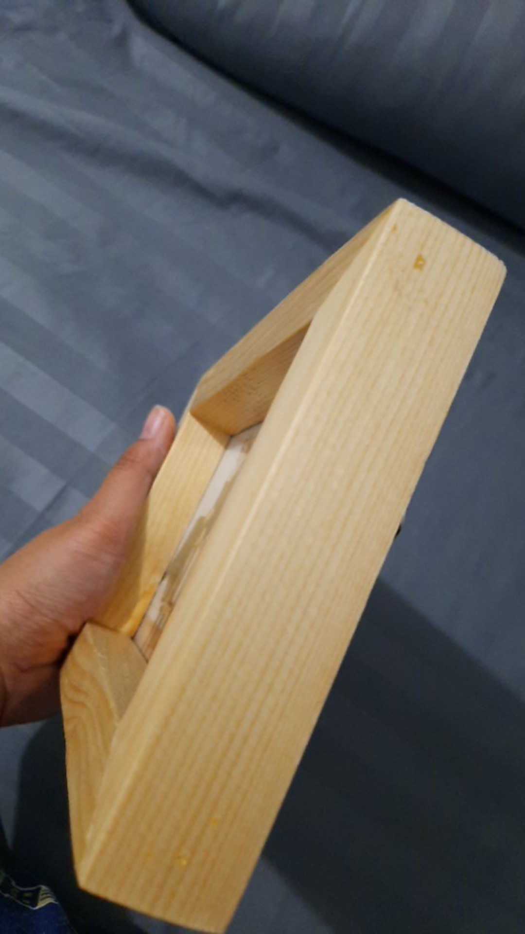 Bingkai Foto Frame Foto Pigura Foto Kayu Jati Belanda 4r 10x15 Cm Rustic