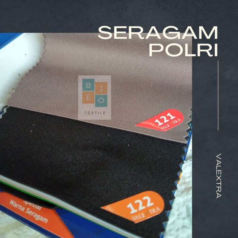 kain seragam Polri Valextra Maxistyle