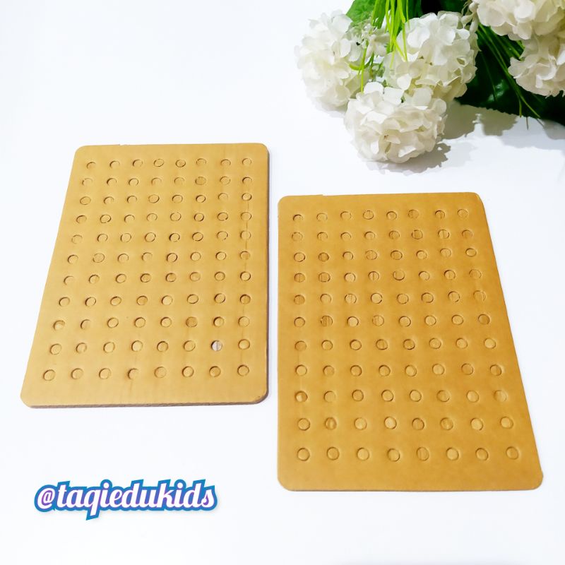 Lacing card / kartu menjahit