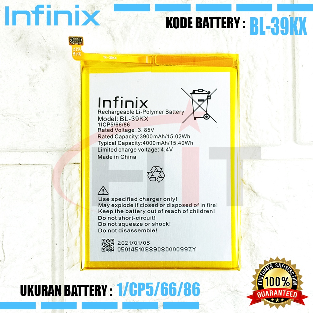 Baterai Battery Ori BL-39KX Infinix HOT S4 / HOT 7 PRO / INFINIX HOT 7