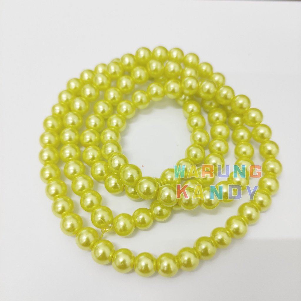 Mutiara Sintetis 8mm PAK