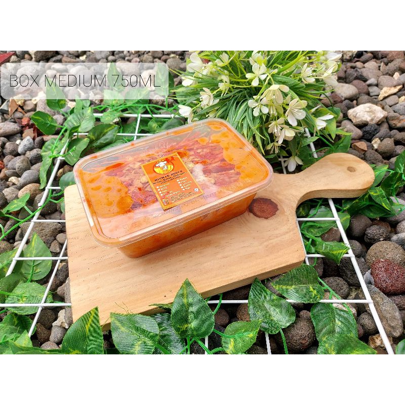 

(Free dus+buble wrap) Box Medium 750ML Mielidi Makroni Desus bumbu basah dan bumbu kering