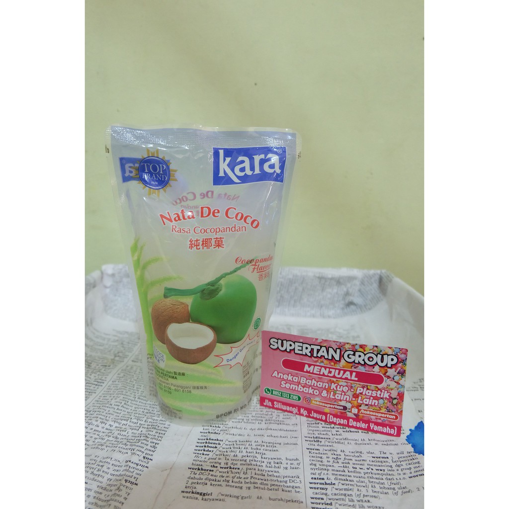 

NATA DE COCO POUCH 360 GRAM