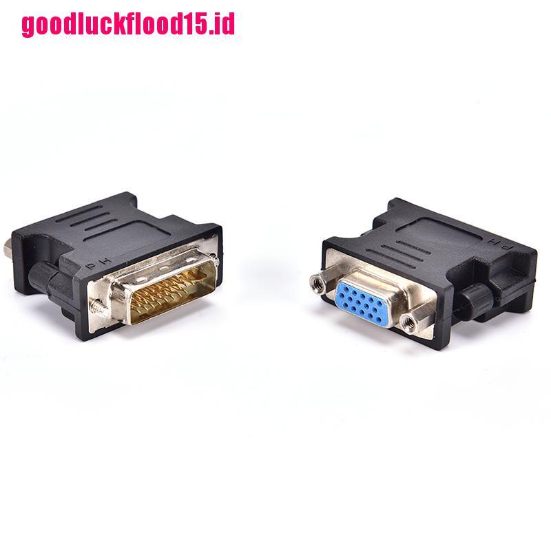 (LUCKID) Adapter Konverter DVI-A / DVI-I SVGA HD15 Analog Monitor