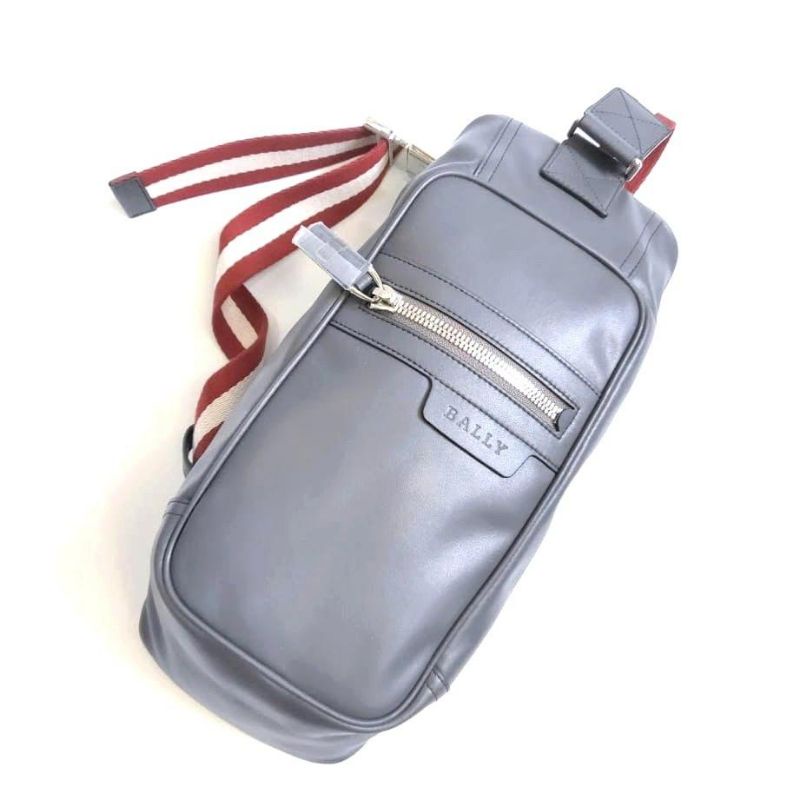 Bally Tabel Sling Bag Grey