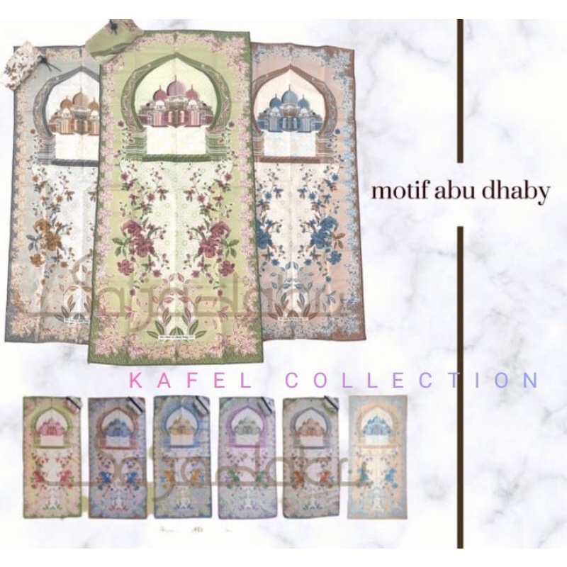 SAJADAH TRAVELING/ SAJADAH SAKU MOTOF ABU DHABI