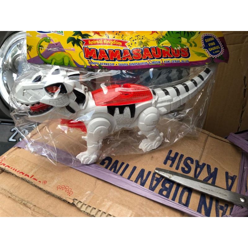 MAINAN DINOSAURUS JALAN BISA BUNYI MURAH
