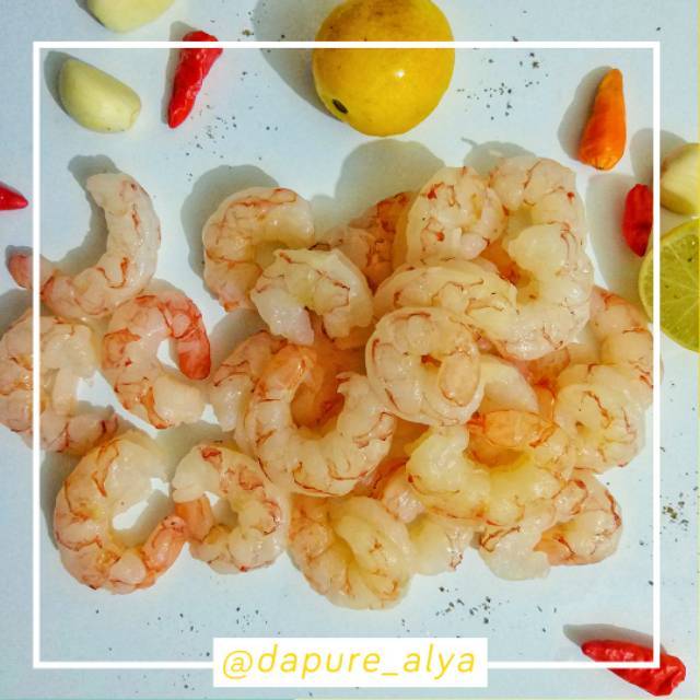

Udang Kupas Beku Size M (besar - sedang) 500gr