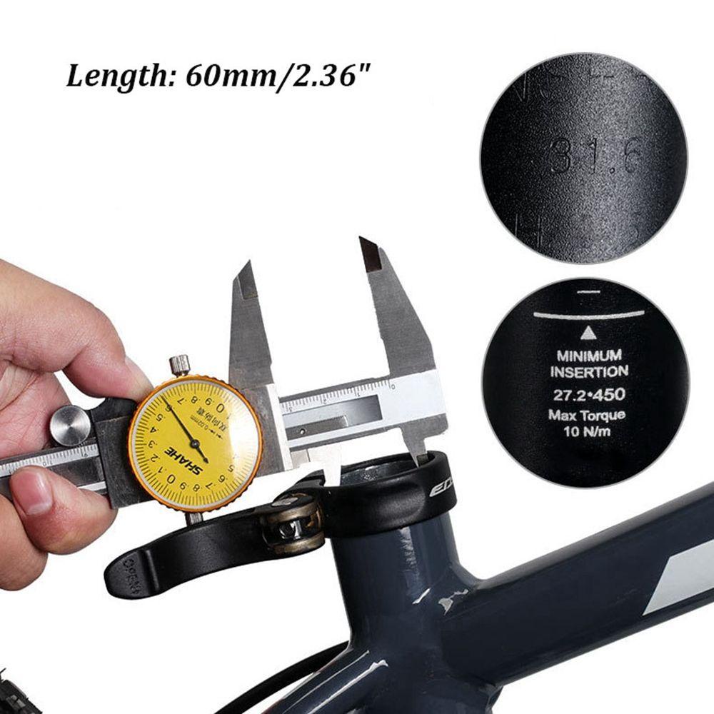 Suyo Seatpost Sepeda Bahan Aluminum Alloy Warna Hitam Ukuran 22.2 / 25.4 / 27.2 / 28.6 / 31.6mm