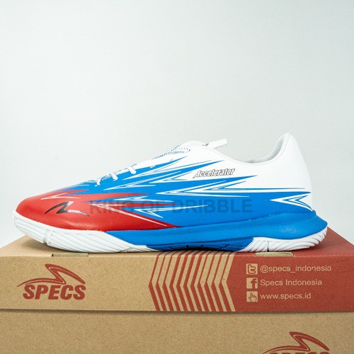 Sepatu Futsal Specs Lightspeed 3 IN White 401592 Original BNIB