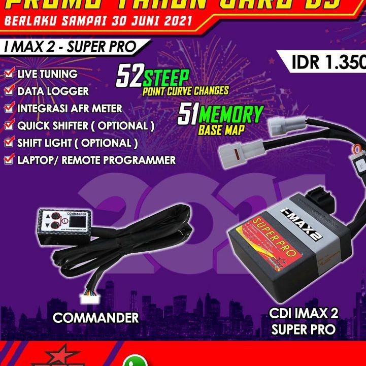 CDI IMAX 2 SUPER PRO CDI COMMANDER only