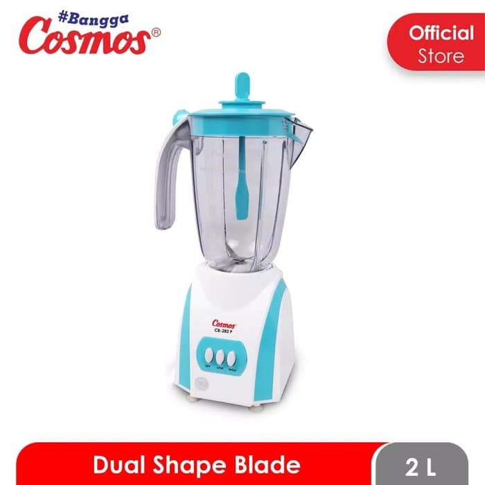 Cosmos CB 282P Blender Plastik 3 In 1 . 2 Liter . Baru &amp; Bergaransi