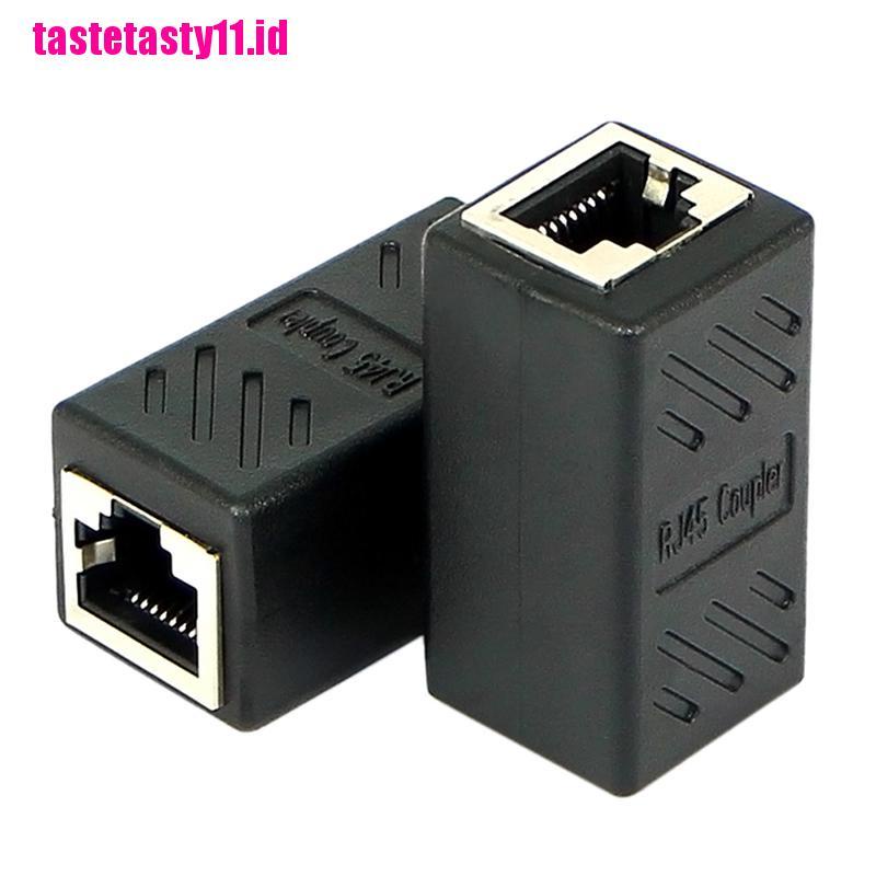 【TTID】RJ45 Female To Female CAT6 Network Ethernet LAN Connector Adapter Coupler