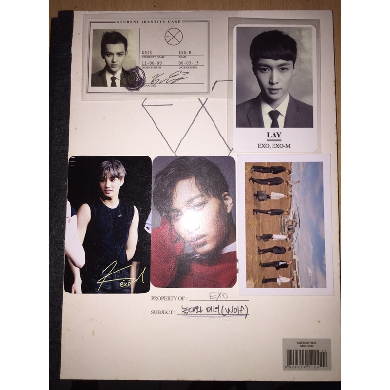album xoxo kor ver exo + pc ofc kris