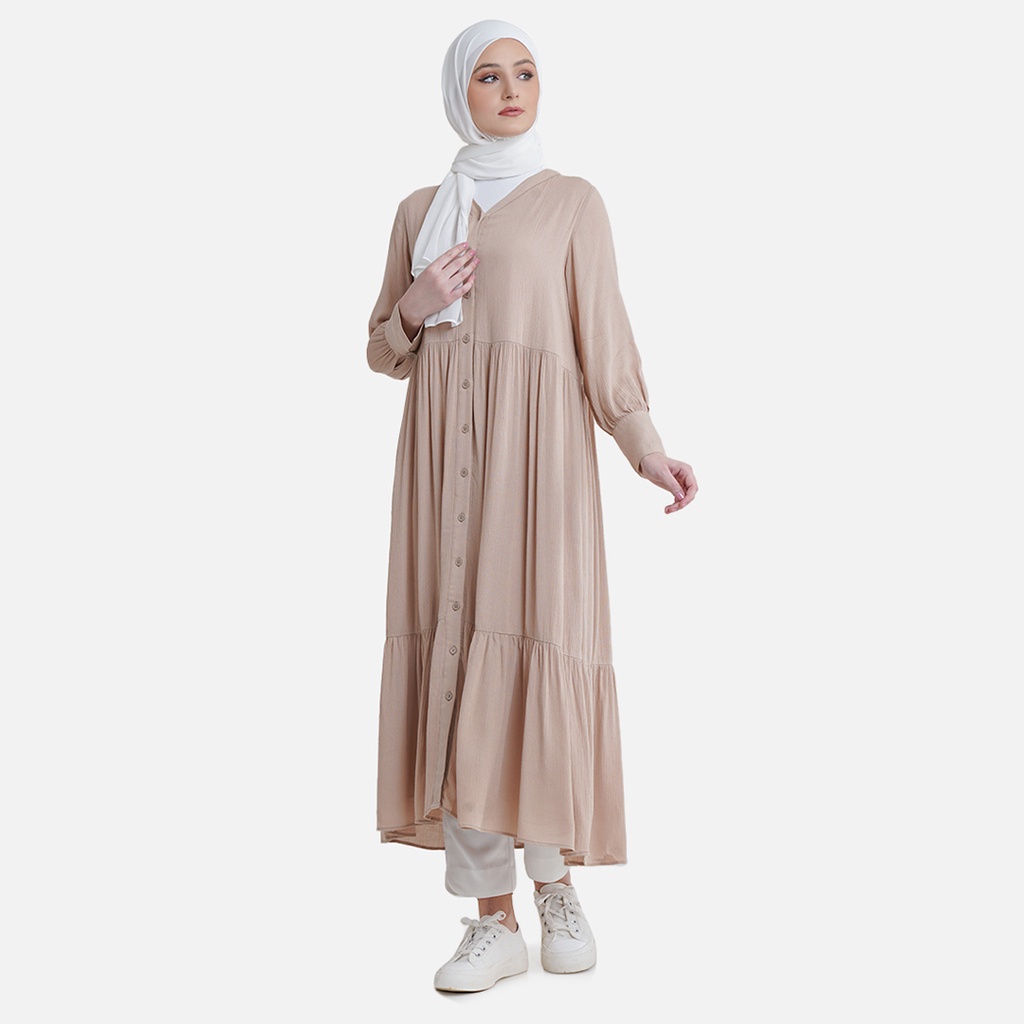 Aeesha Baju Gamis Wanita LIN000057A Cream