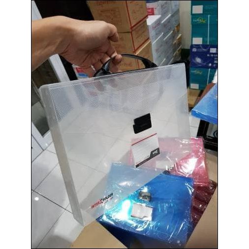

UPDATE STOCK TERMURAH FLASH SALE CARRY CASE 4CM INTERX / TAS DOKUMEN / CASE HANDLE KJ339