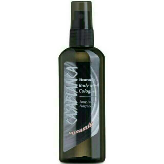 CASABLANCA BODY MIST DYNAMIC (BLACK) 100 ML / PARFUM CASABLANCA / PARFUM PRIA / PARFUM ORI